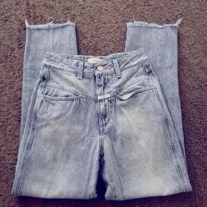 Women’s Closed Pedal Pusher Relaxed Denim Jeans Size XS/Ita 38 Casual Classic